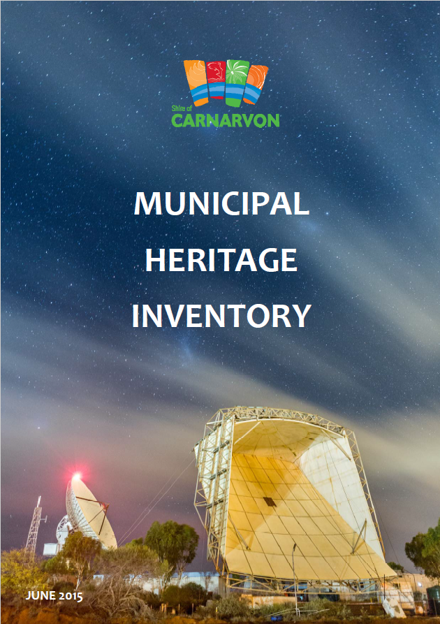 Municipal Heritage Inventory