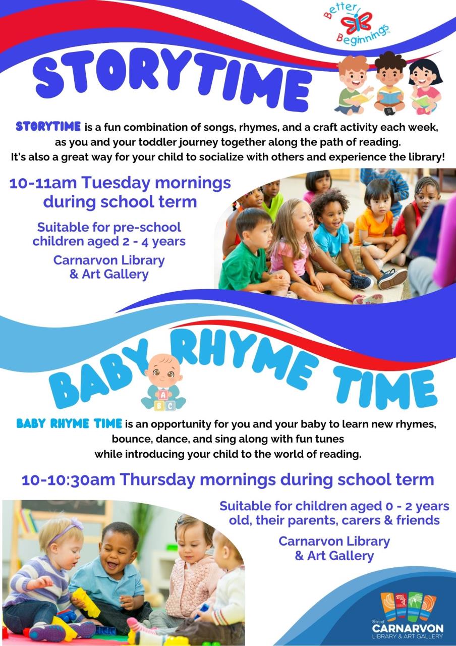 BRT + Storytime poster combo 2026