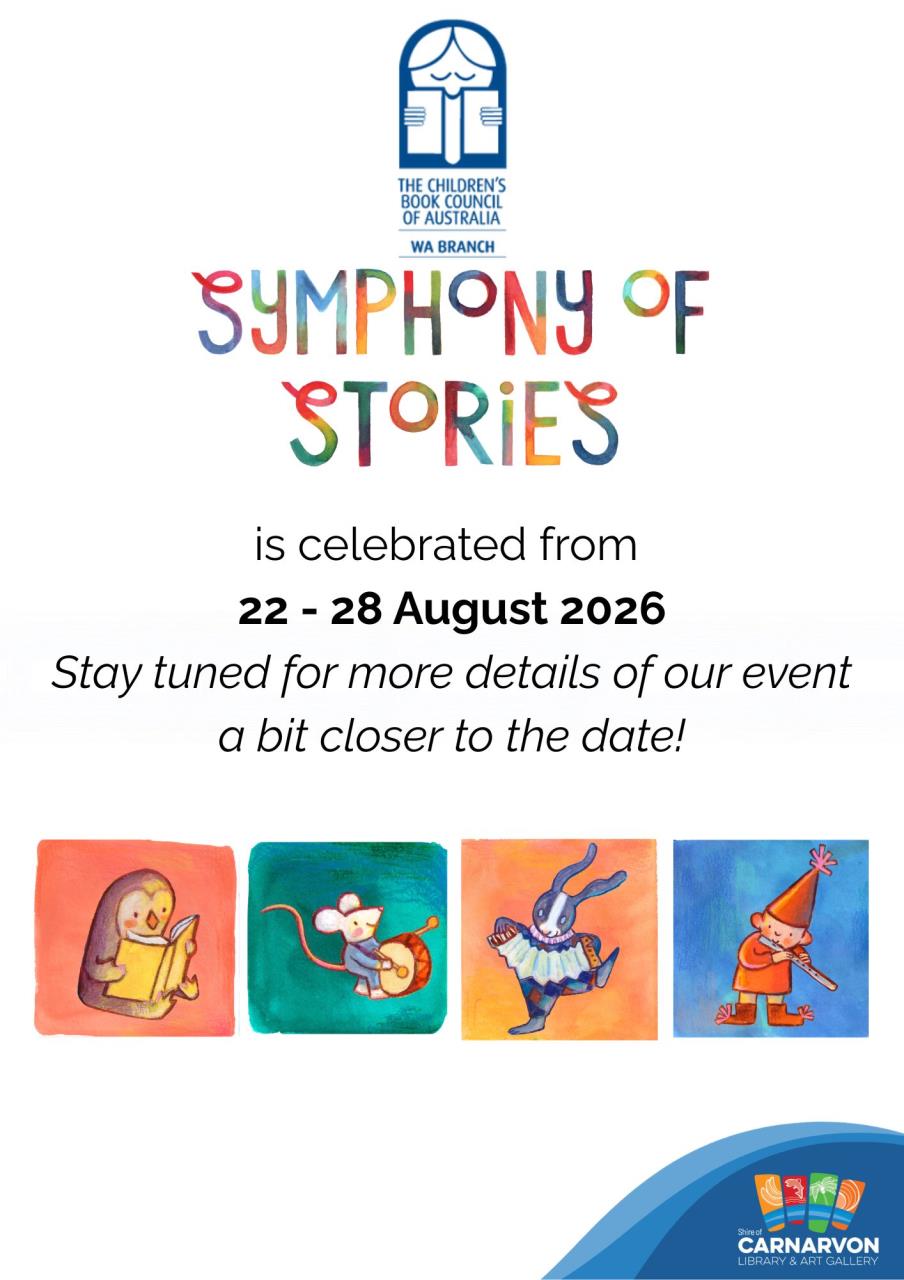 Book Week poster placeholder