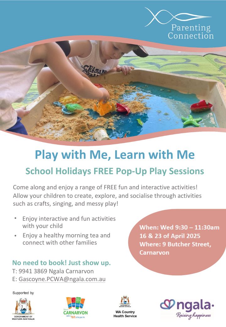 Pop-up play poster