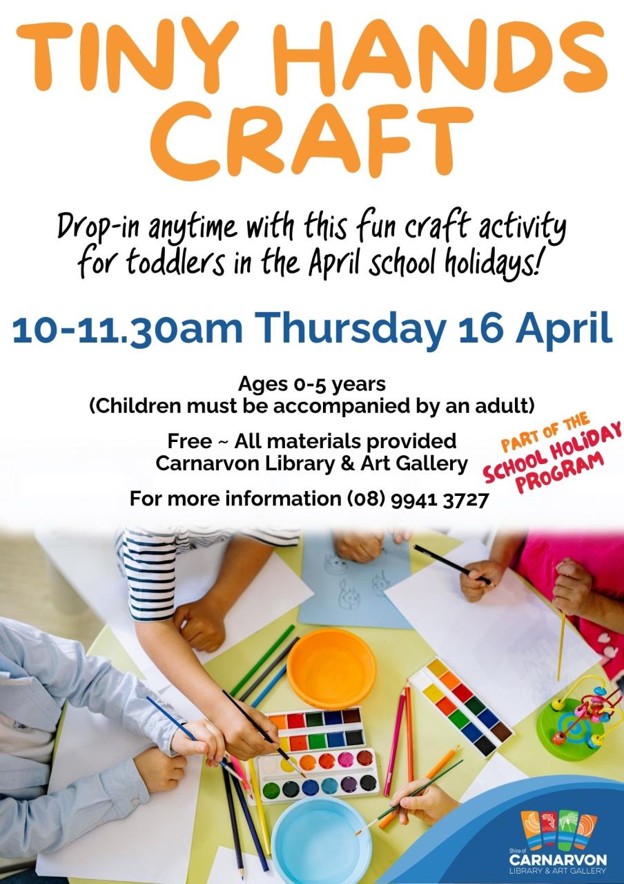 Tiny Hands Craft poster