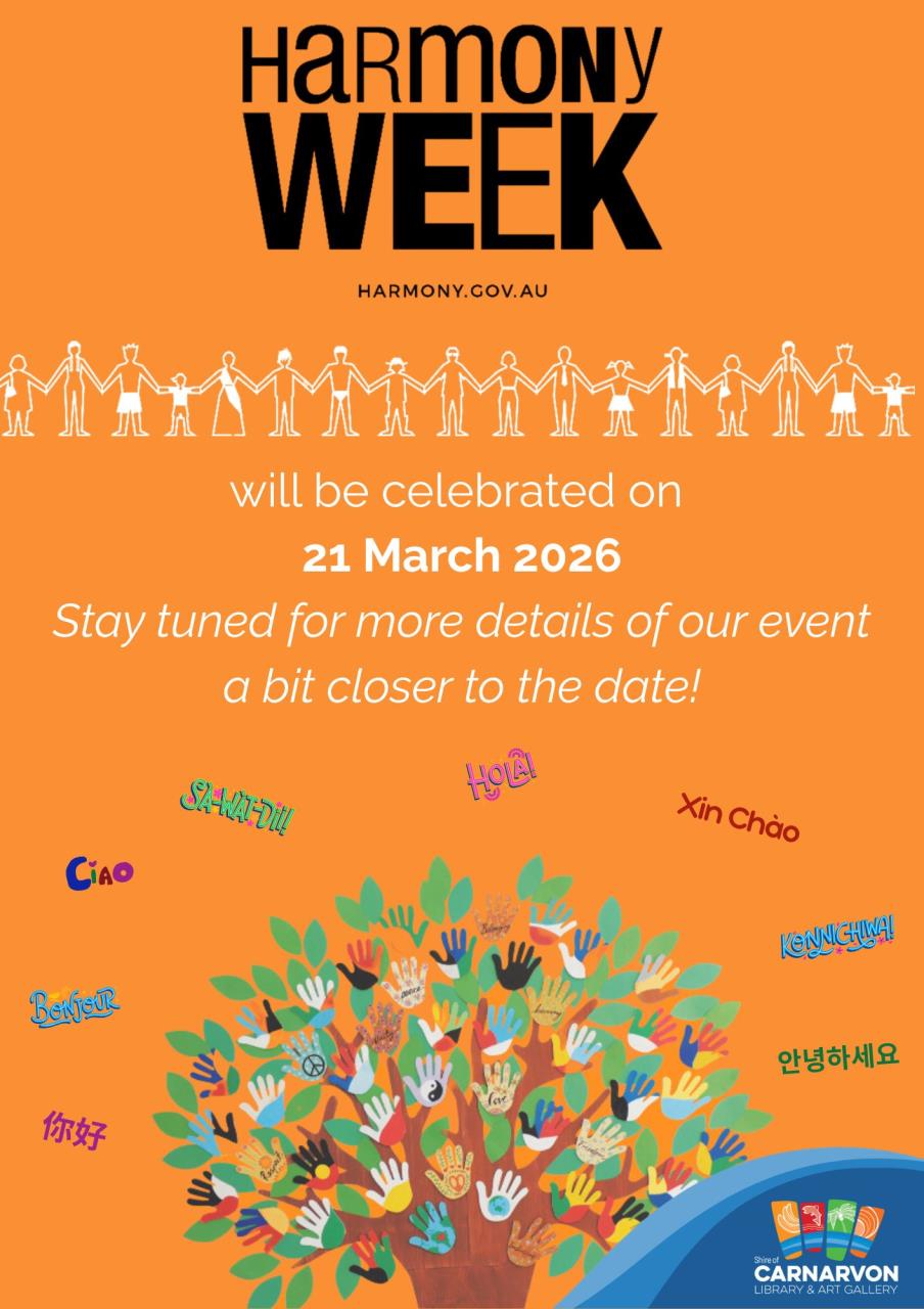 Harmony Week placeholder poster