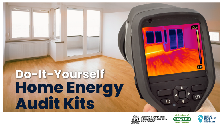 Thermal camera energy audit kit