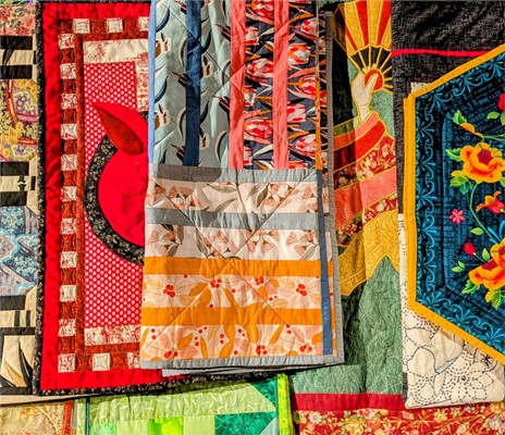 Jubilee Hall - quilts