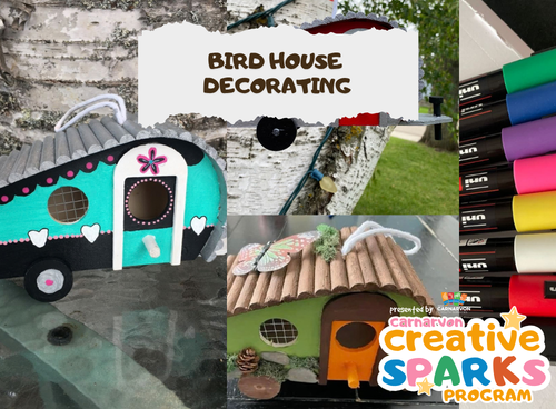 Creative Sparks Programming: Birdhouse Decorating Workshop