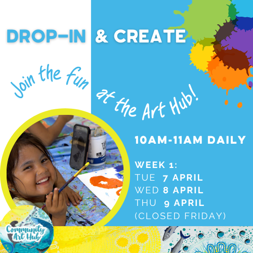 Drop-In & Create at the Community Art Hub