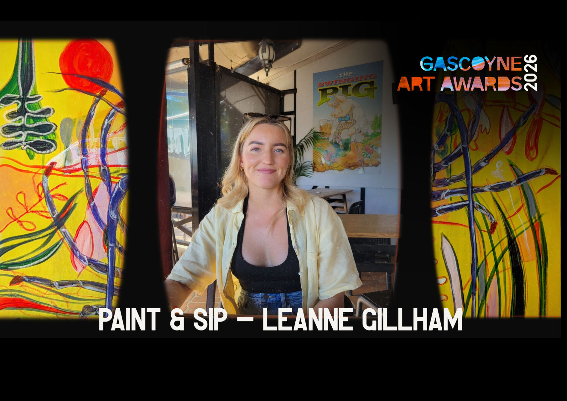Abstract Paint & Sip with Leanne Gillham
