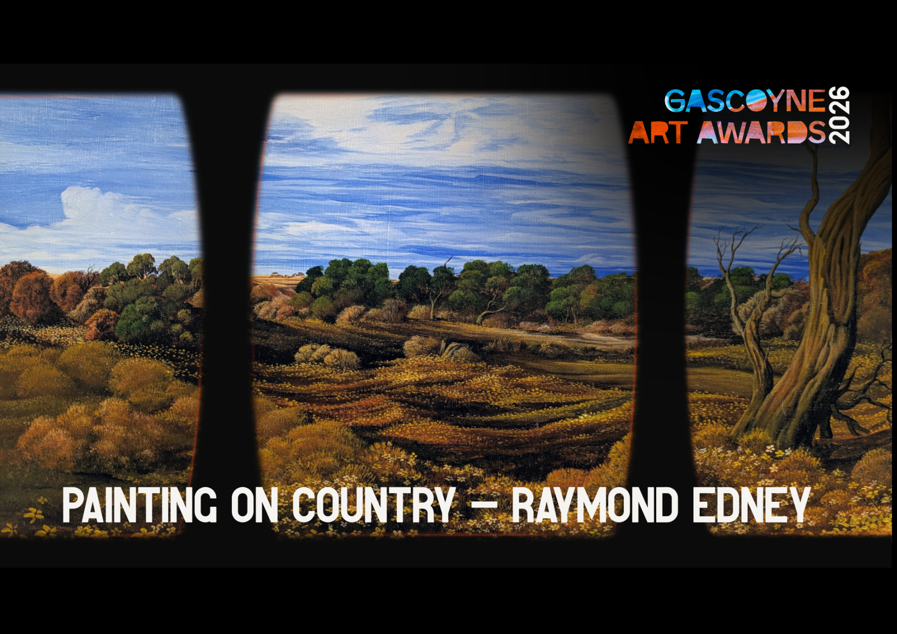 Painting on country with Raymond Edney
