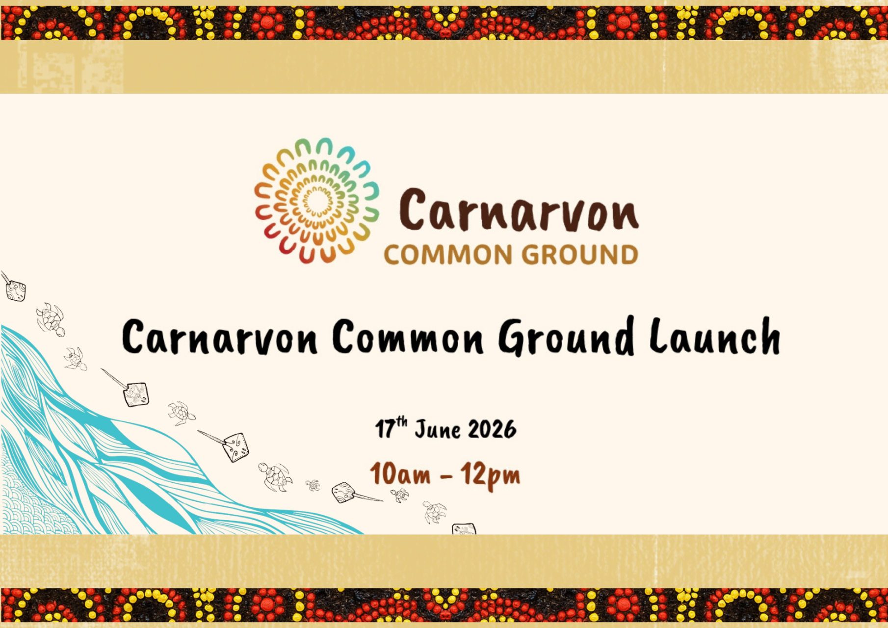 Carnarvon Common Ground Launch Invites Community to Connect, Contribute