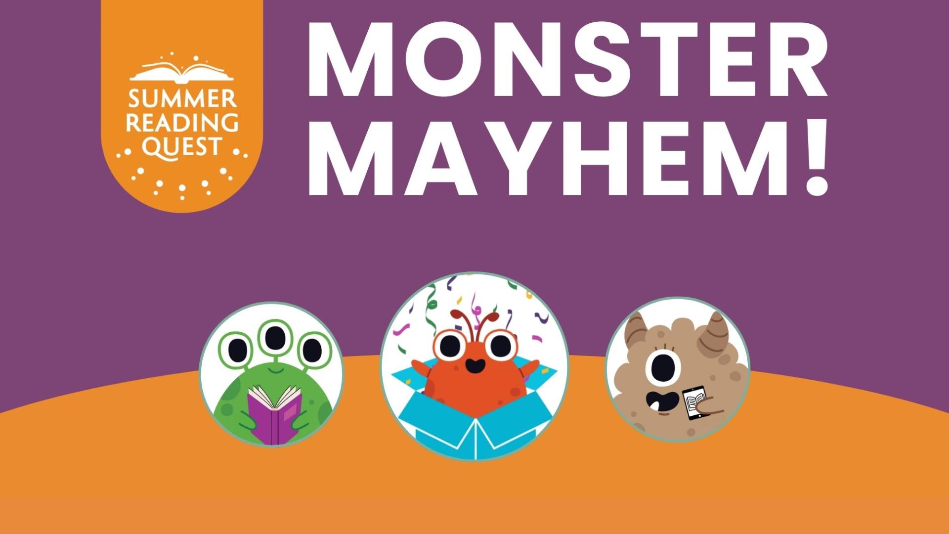 Monster Mayhem at the library!