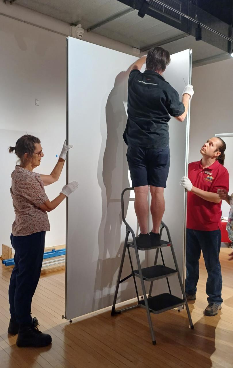 Willkommen!  Mila-Wall® arrives in Carnarvon!
