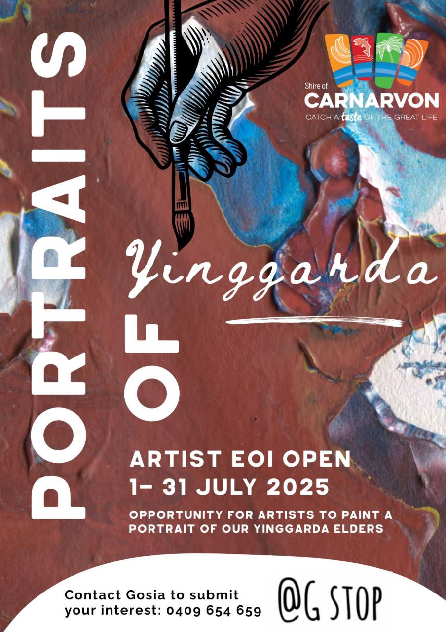Seeking artists for the portraits of Yinggarda elders