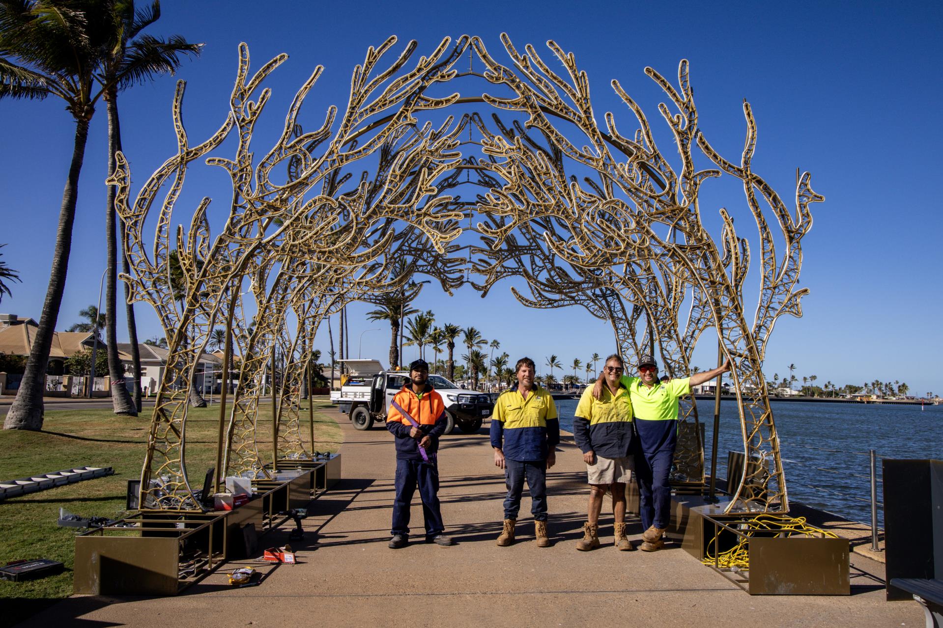 New Light Installations Brighten Carnarvon’s CBD
