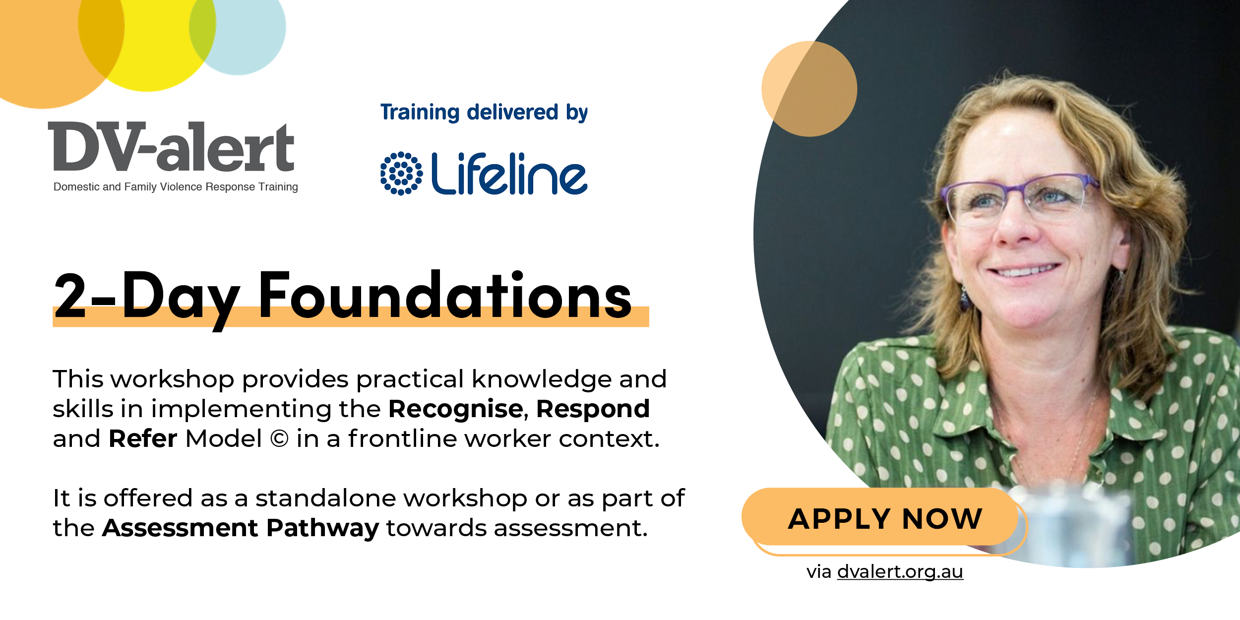 Domestic and Family Violence Training: 2-Day Foundations DV-alert Workshop