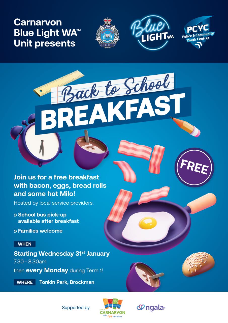 PCYC | Back to School Breakfast