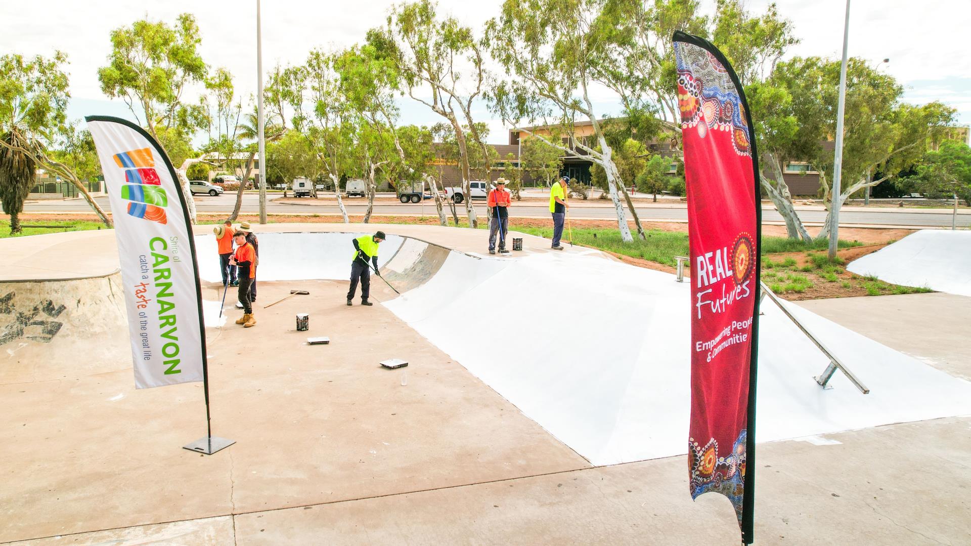 The Revitalisation of the Skate Park in Carnarvon's Youth Precinct Begins